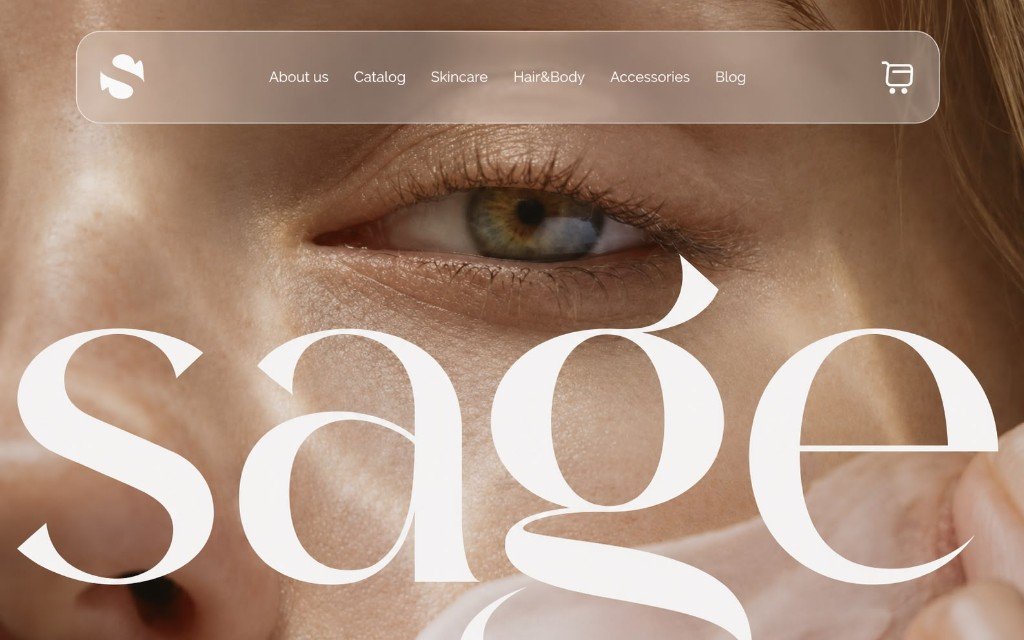 Proyecto landing page Sage Beauty por Alboru